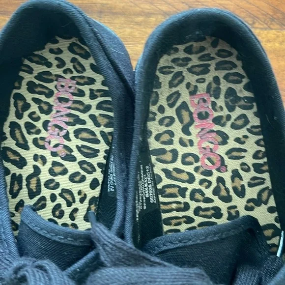 Bongo black platform lace up sneakers size 7M - Picture 2 of 12